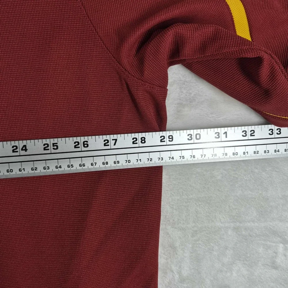 Vintage Nike USC Trojans Polo Shirt Men's 4XL Red Yellow Team Fit Dry Y2K Sports